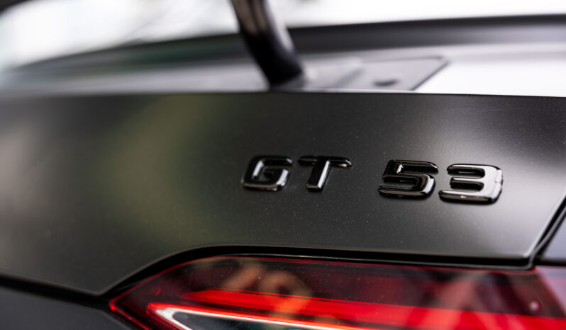 
								MERCEDES BENZ AMG GT 53+ 4 MATIC completo									
